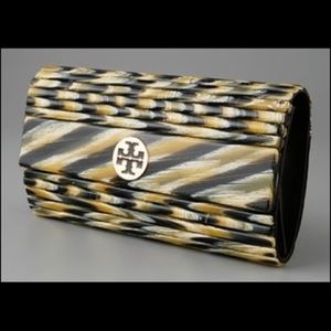 Tory Burch Resin Bamboo Clutch